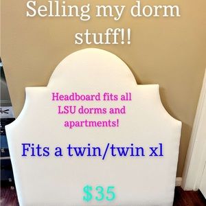 Headboard for twin size bed.